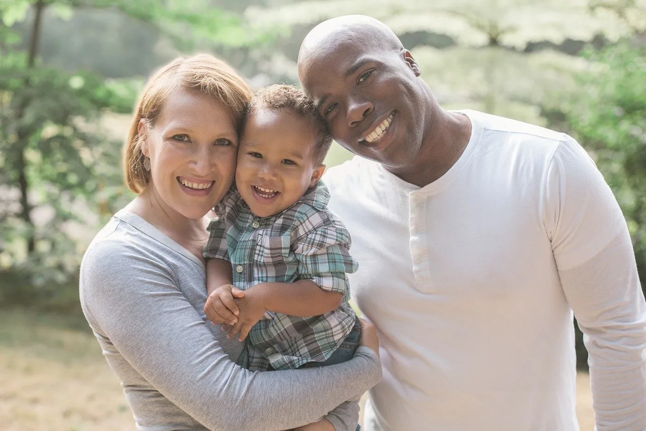 Photo of a happy family